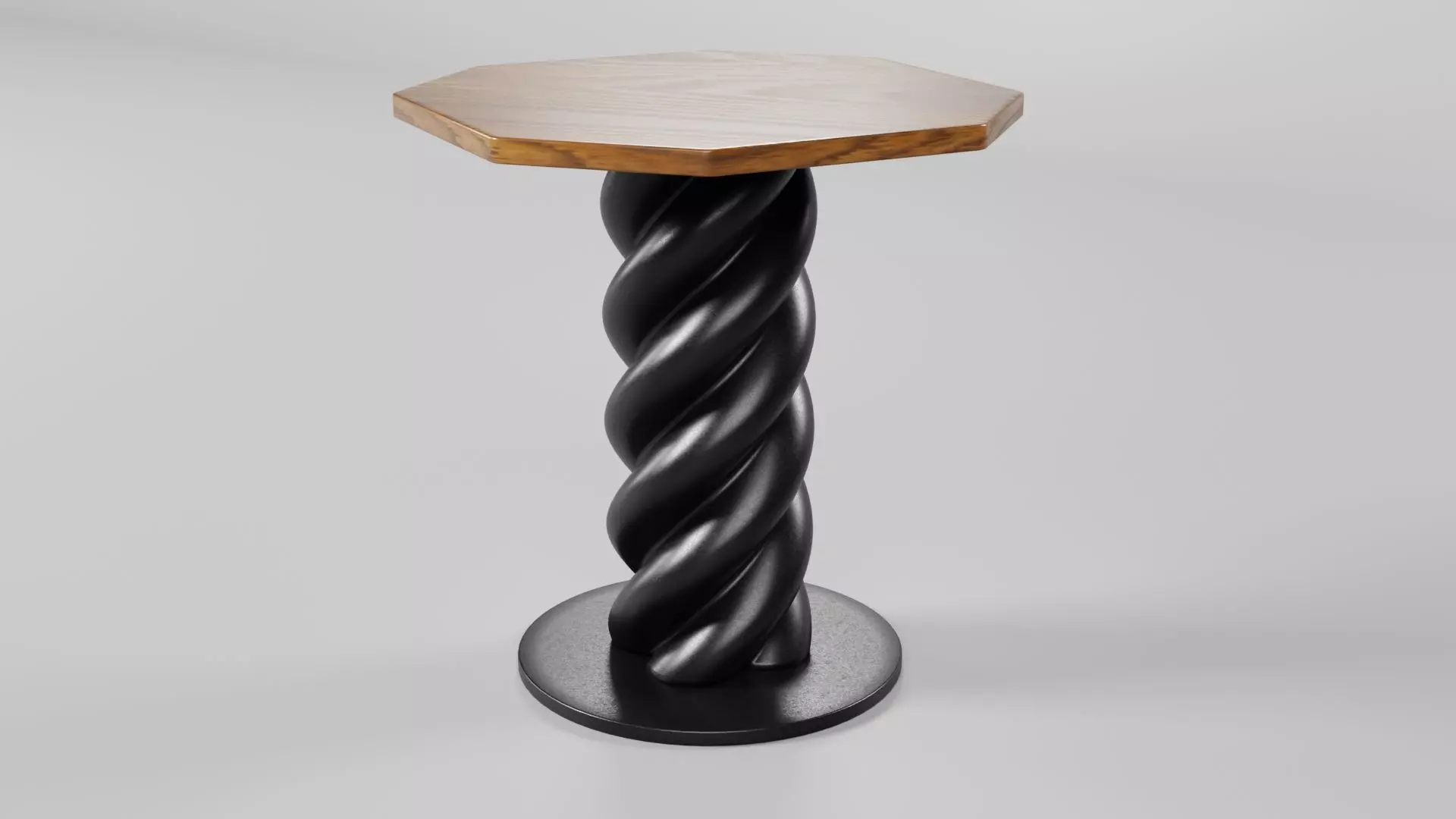 Octagon Table CG89 3D model_3