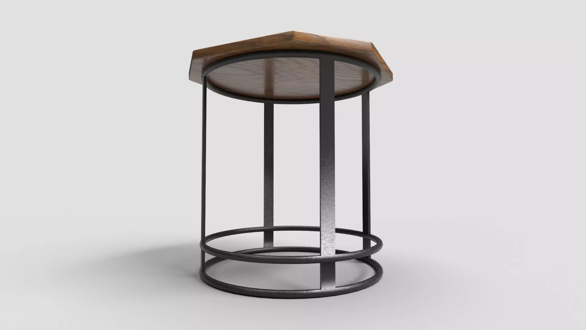 Octagon Table CG90 3D model_2