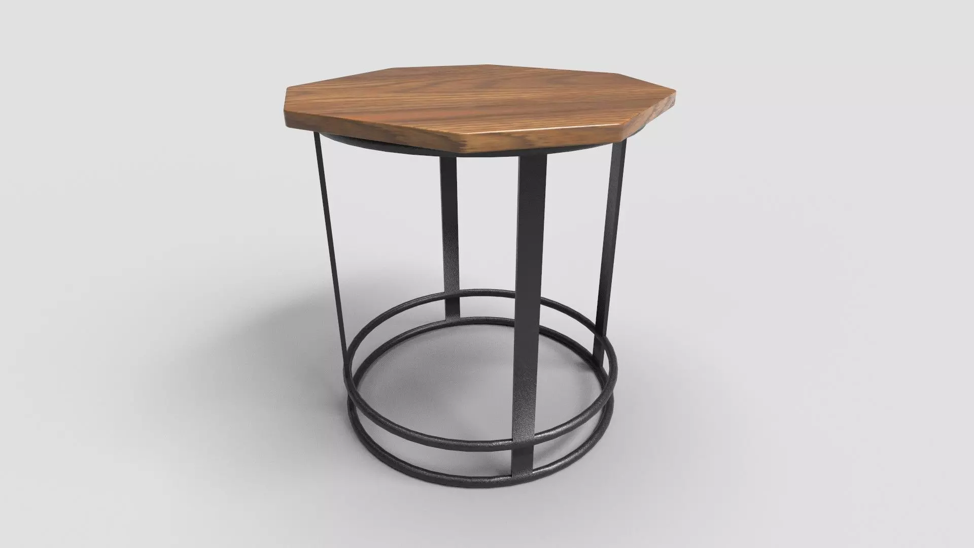 Octagon Table CG90 3D model_0