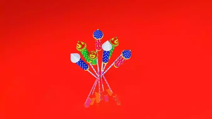 Festive Rocket Firecrackers