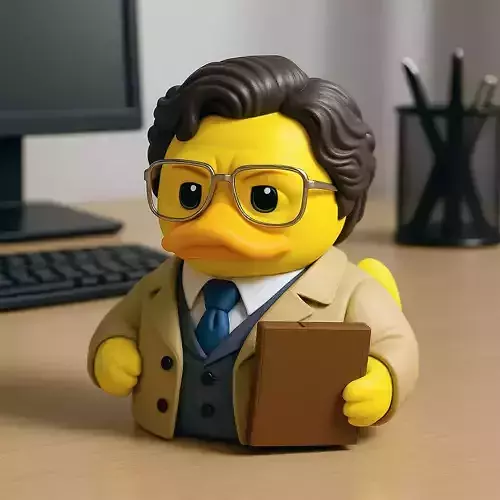 Rubber Duck - Mark Hoffman model - 3D print