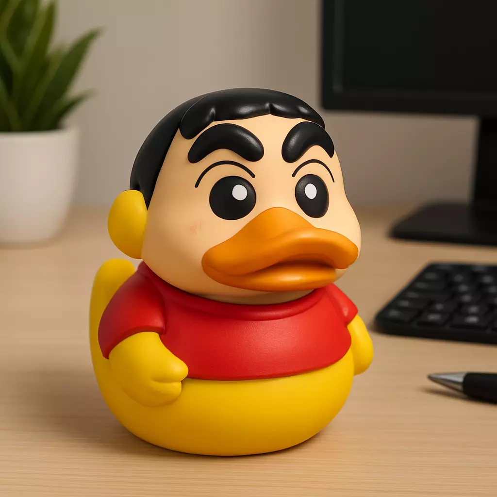 Rubber Duck - Shin-chan model - 3D print 3D print model