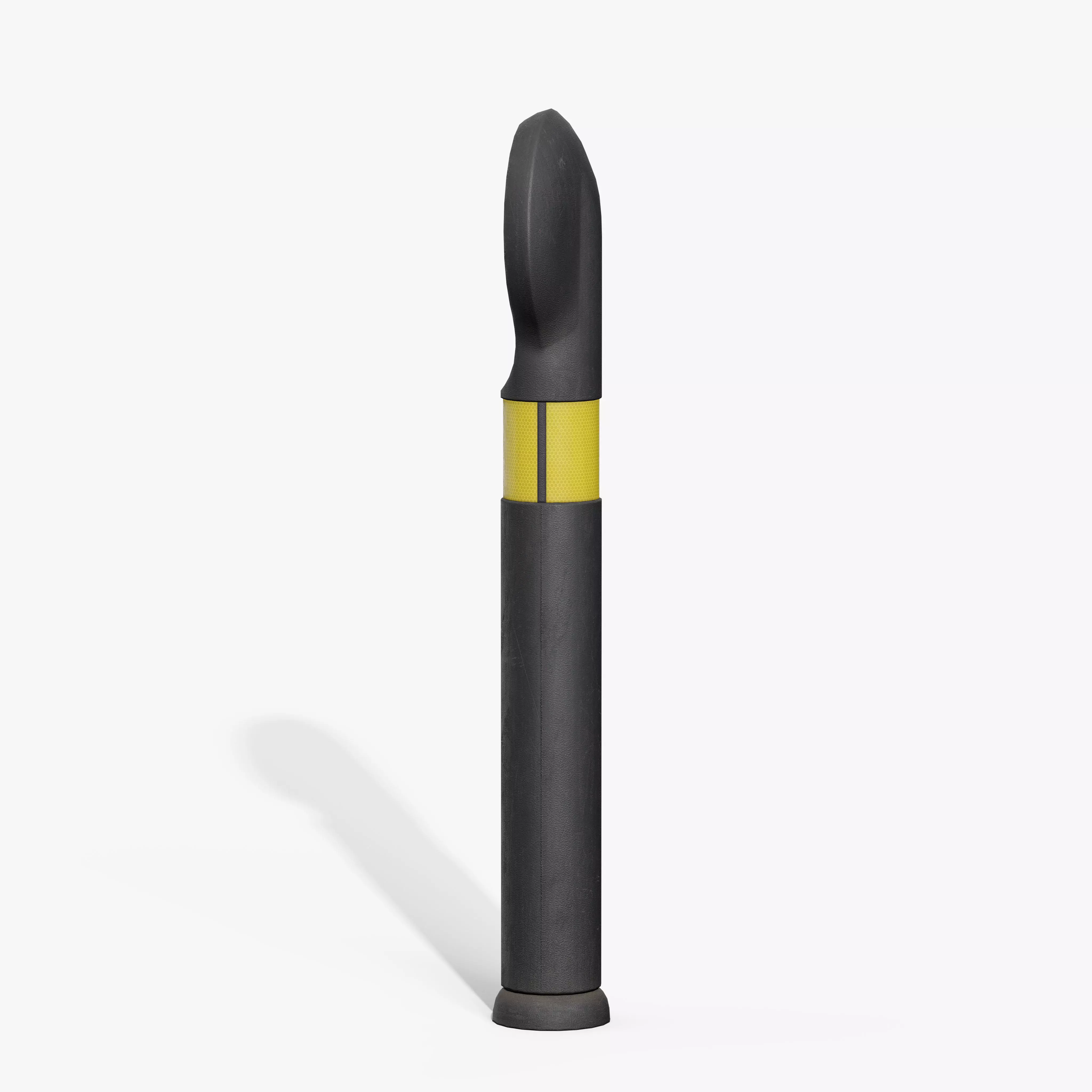 Traffic Bollard E Low-poly 3D model_7