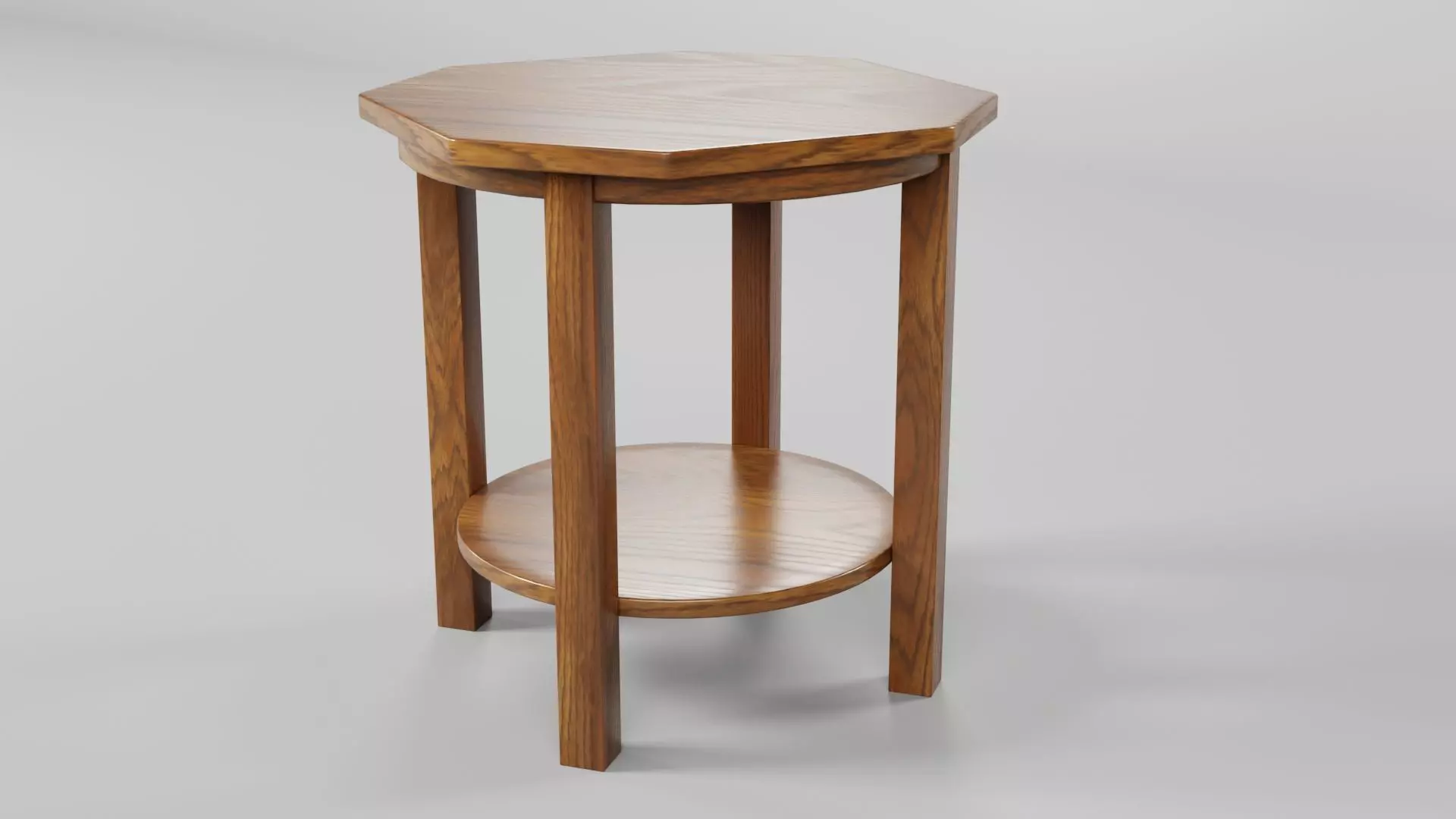 Octagon Table CG99 3D model_3