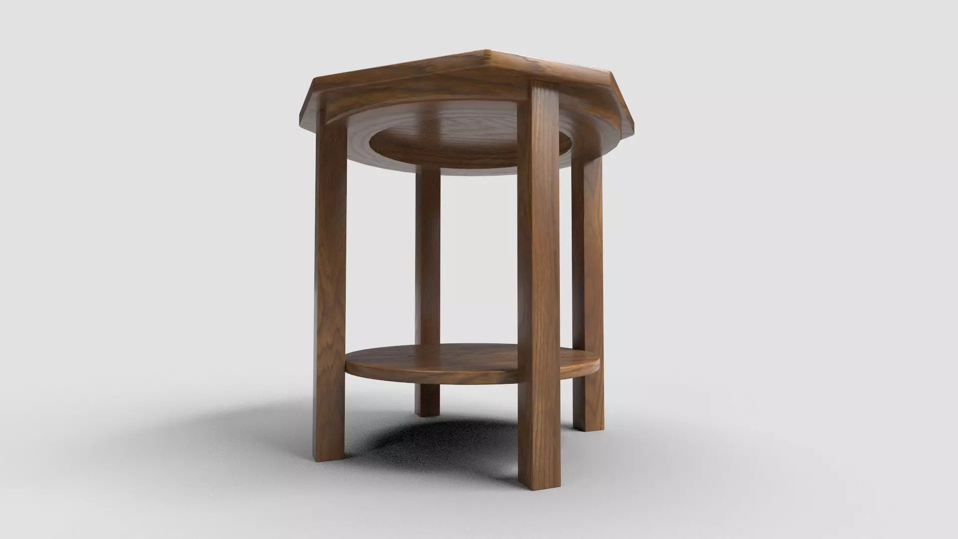 Octagon Table CG99 3D model_2