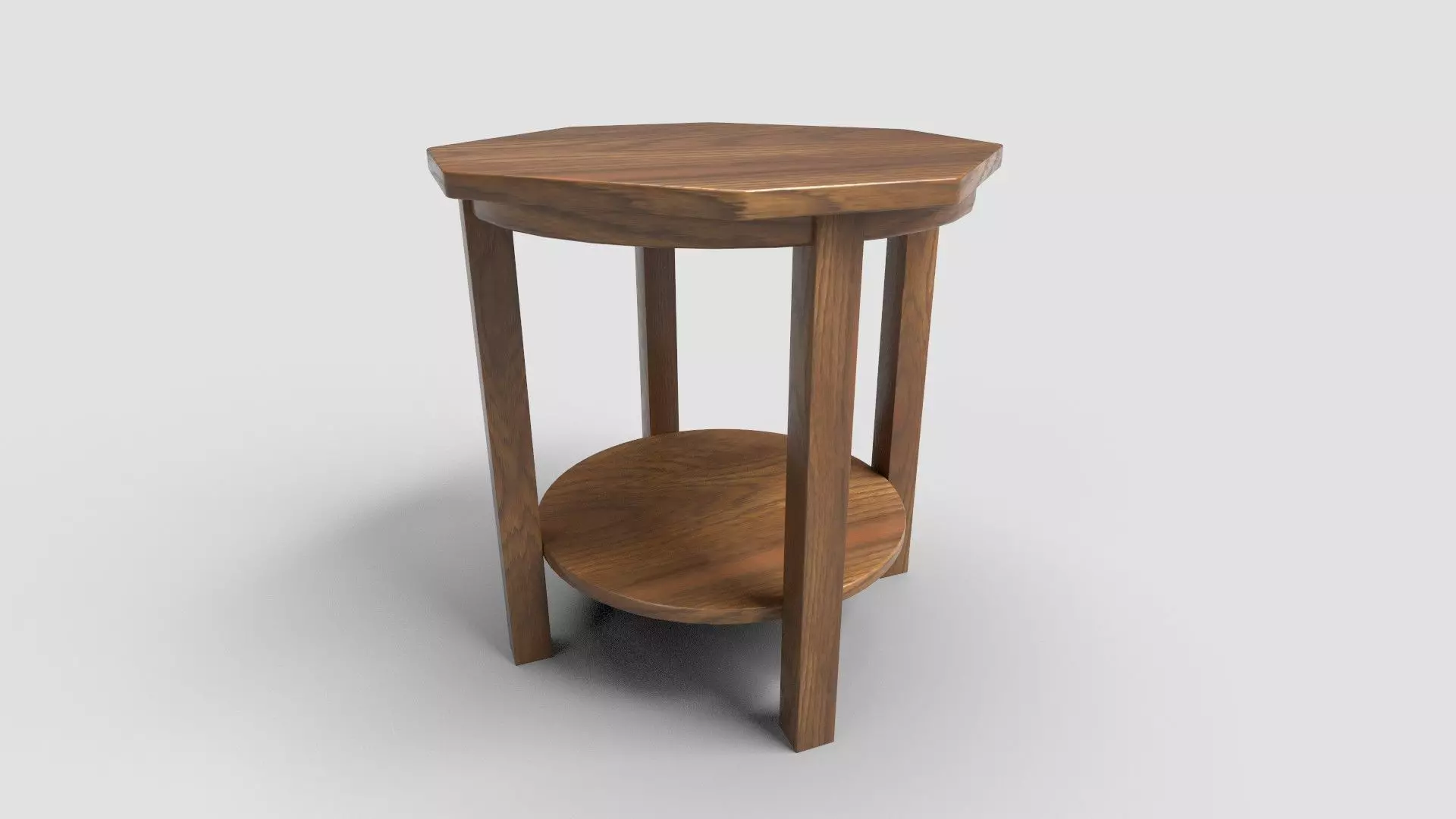 Octagon Table CG99 3D model_0