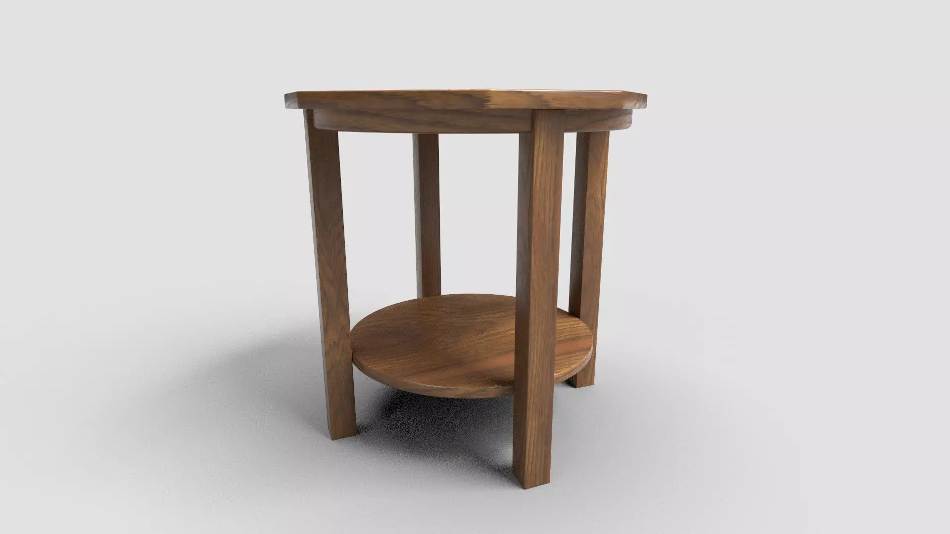 Octagon Table CG99 3D model_1