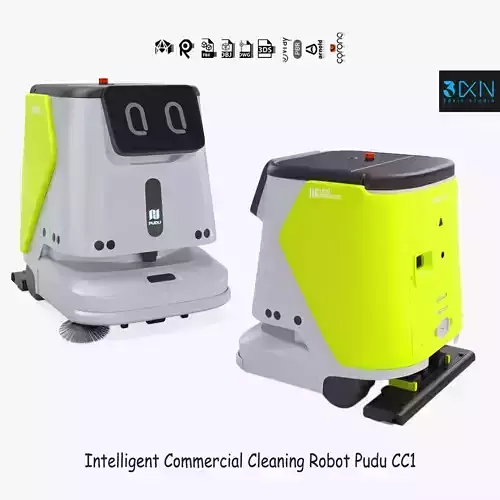 Intelligent Commercial Cleaning Robot Pudu CC1