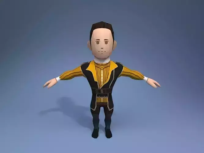 Medieval character liegeman 2