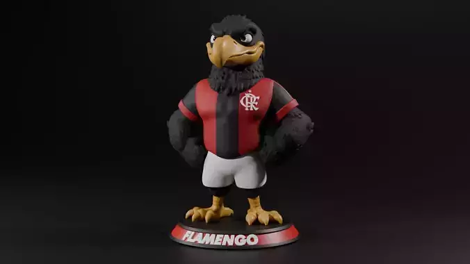 Fanart Mascote Cartoon Flamengo