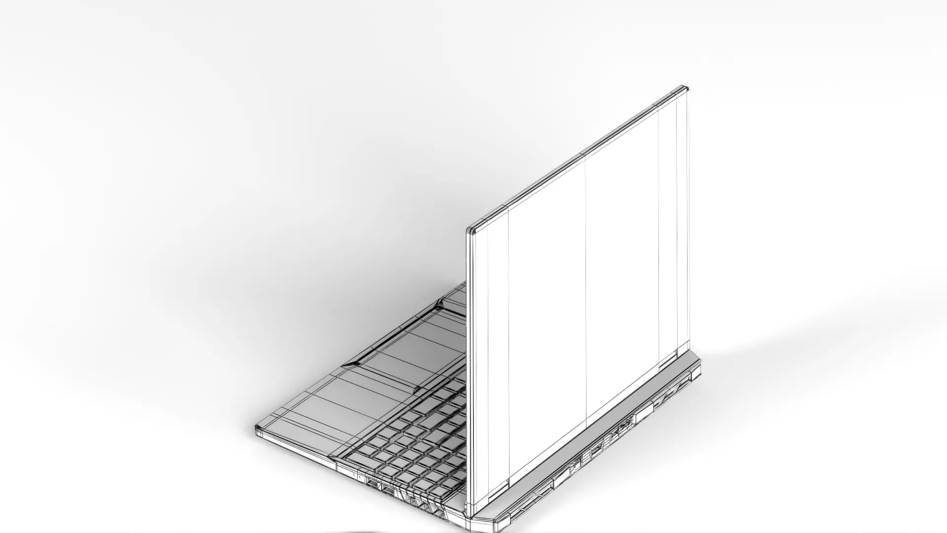 Acer Predator Helios 16  Low-poly 3D model_26