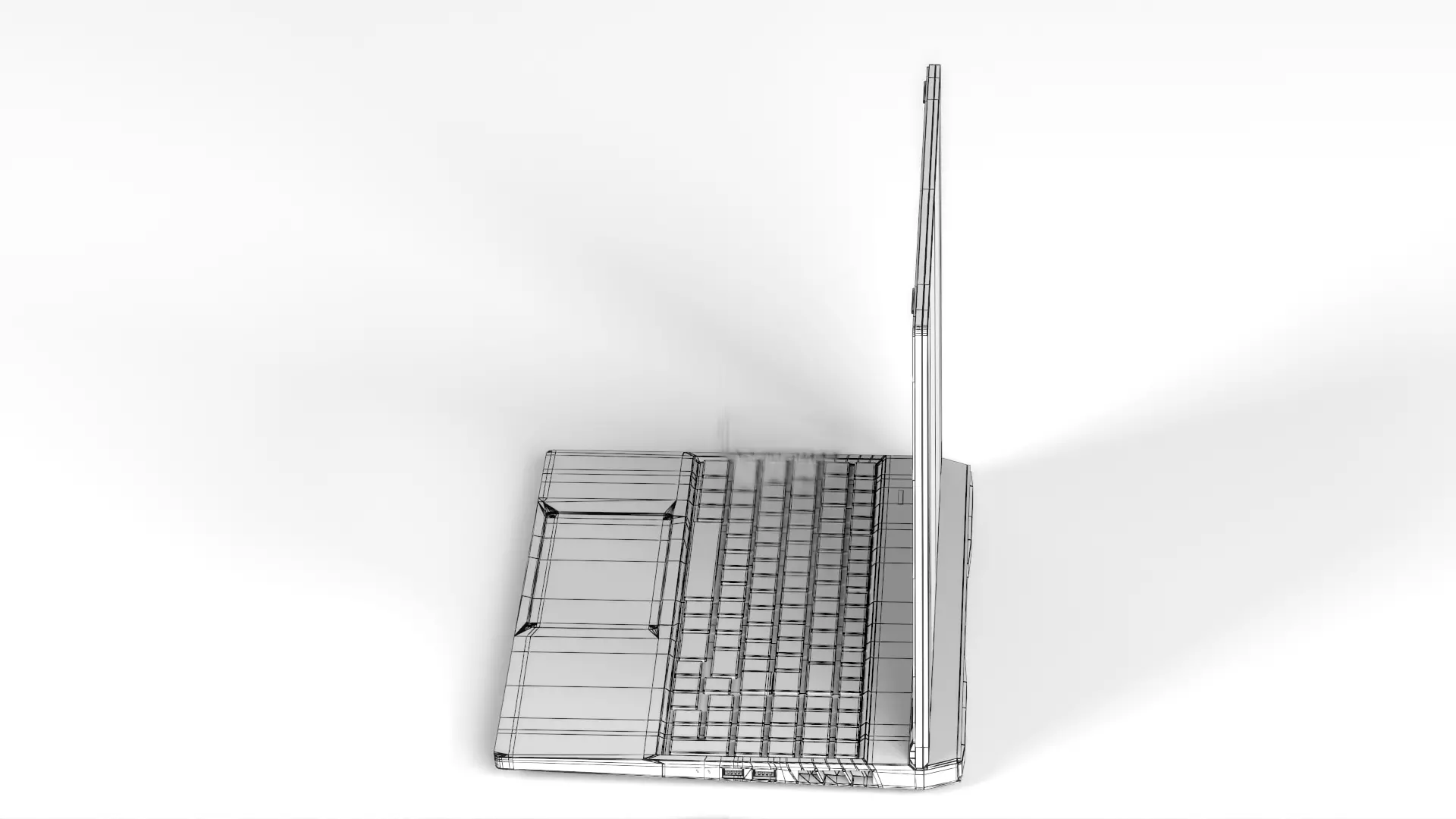 Acer Predator Helios 16  Low-poly 3D model_27