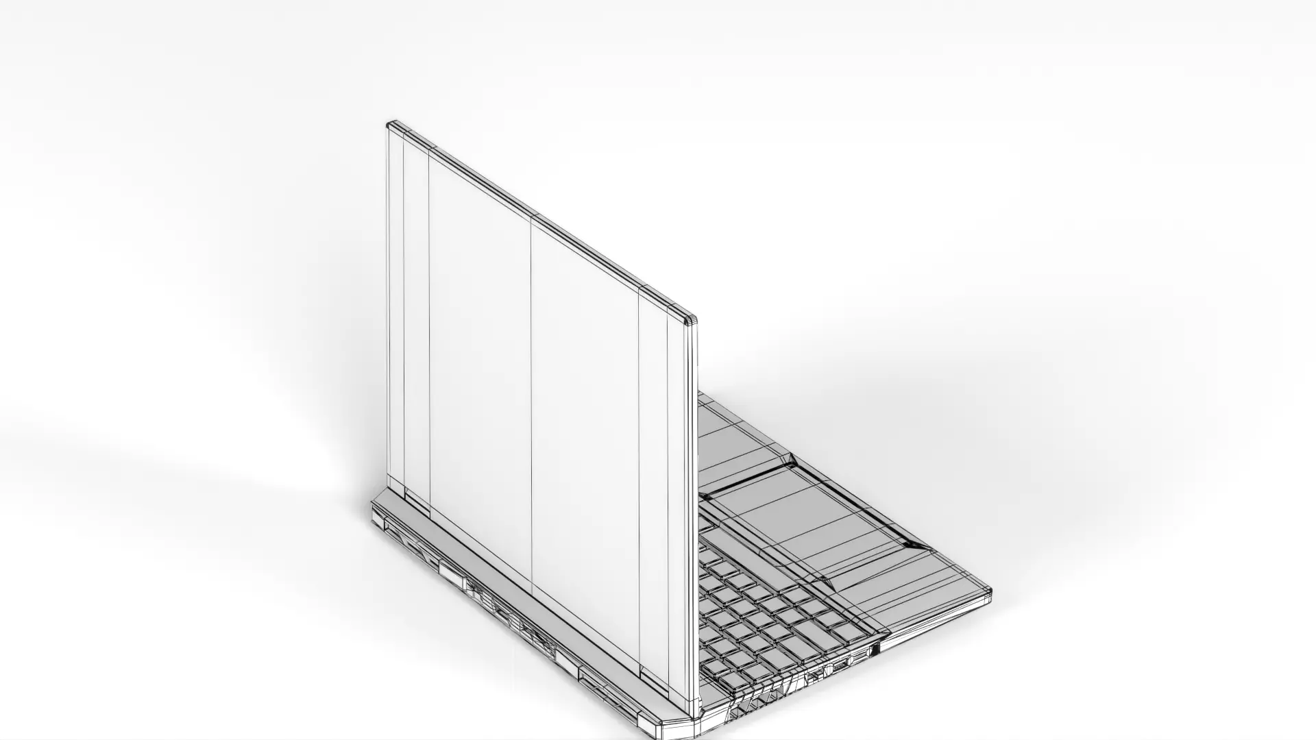 Acer Predator Helios 16  Low-poly 3D model_23