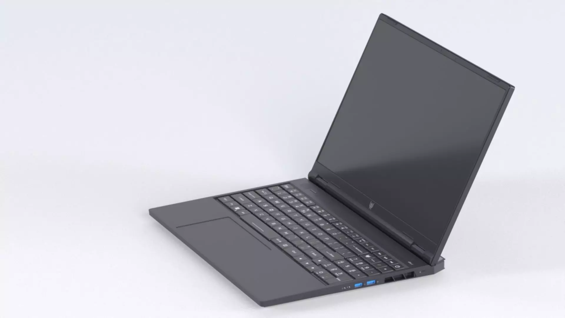 Acer Predator Helios 16  Low-poly 3D model_11