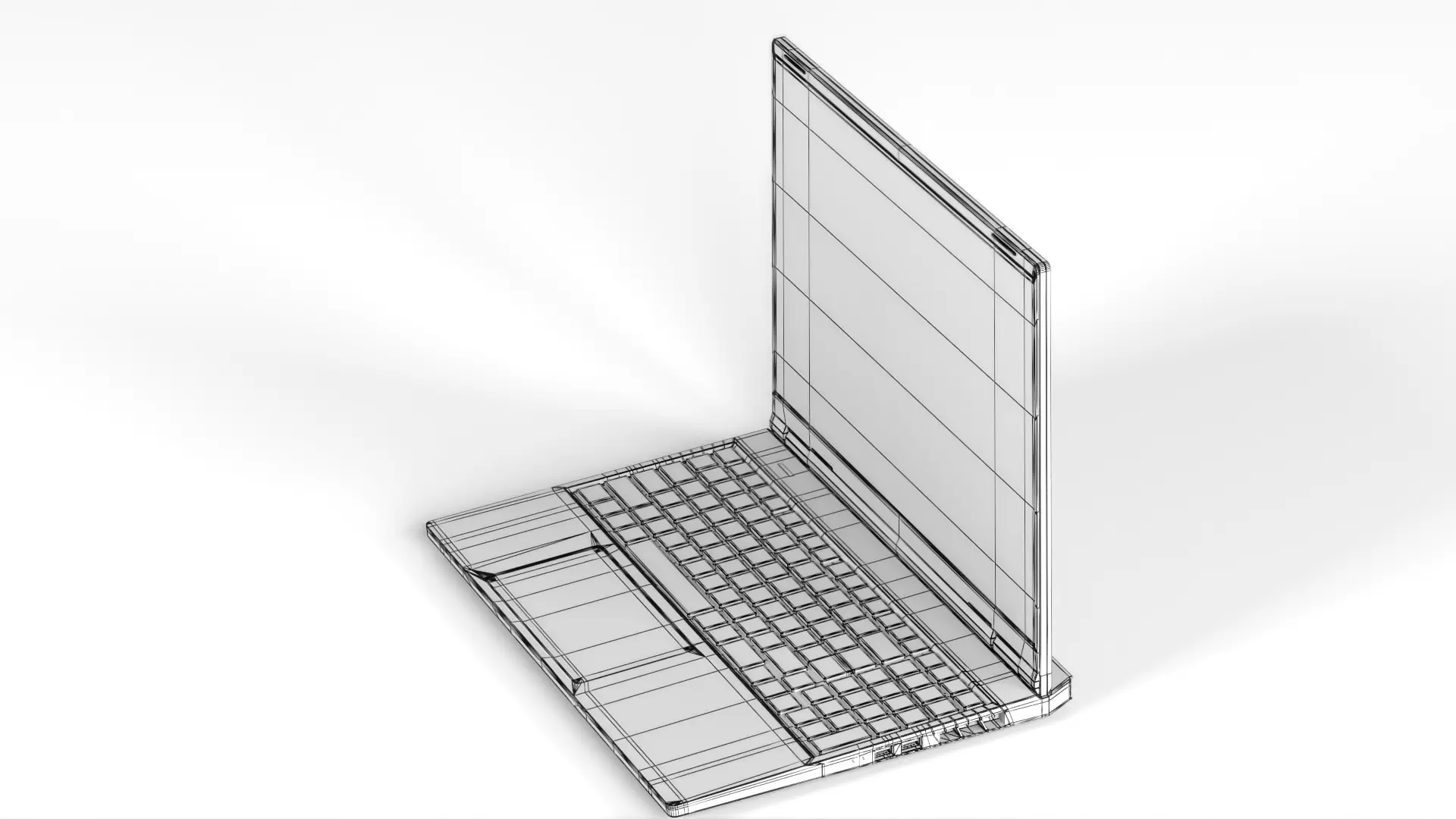 Acer Predator Helios 16  Low-poly 3D model_28