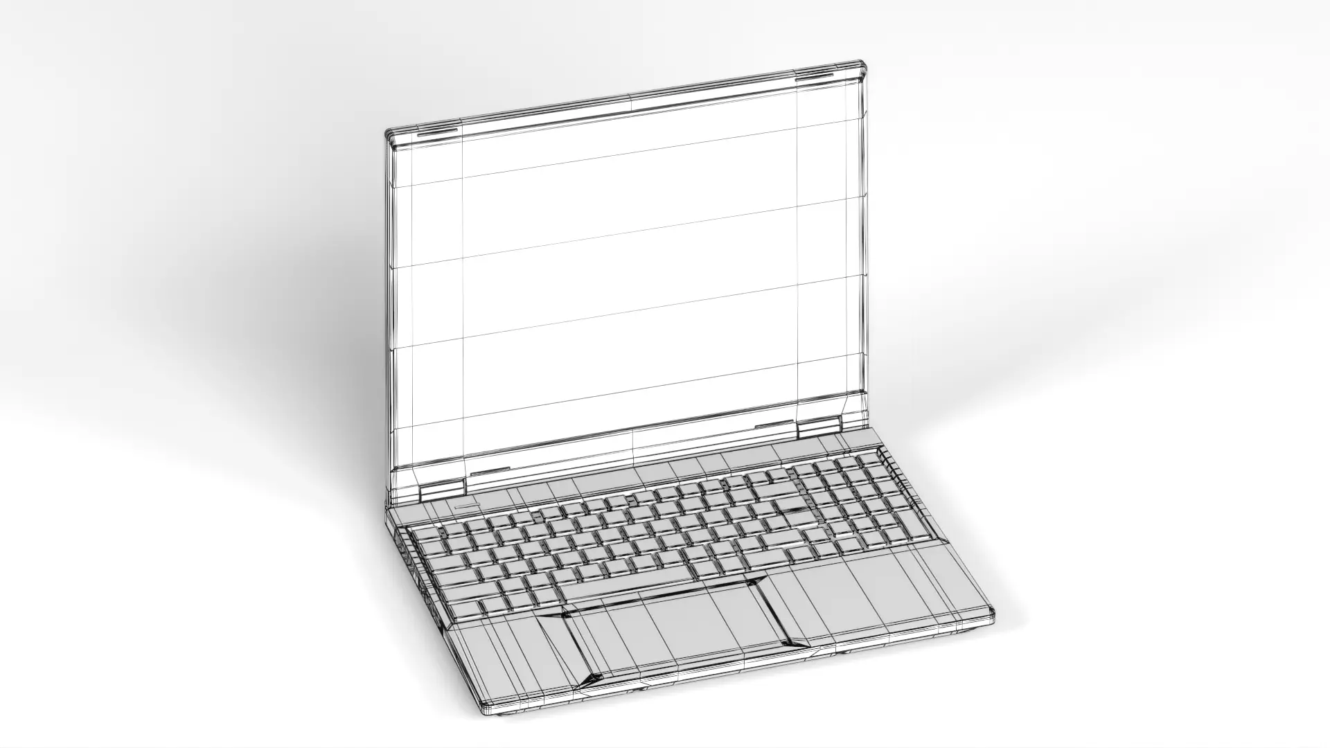 Acer Predator Helios 16  Low-poly 3D model_19