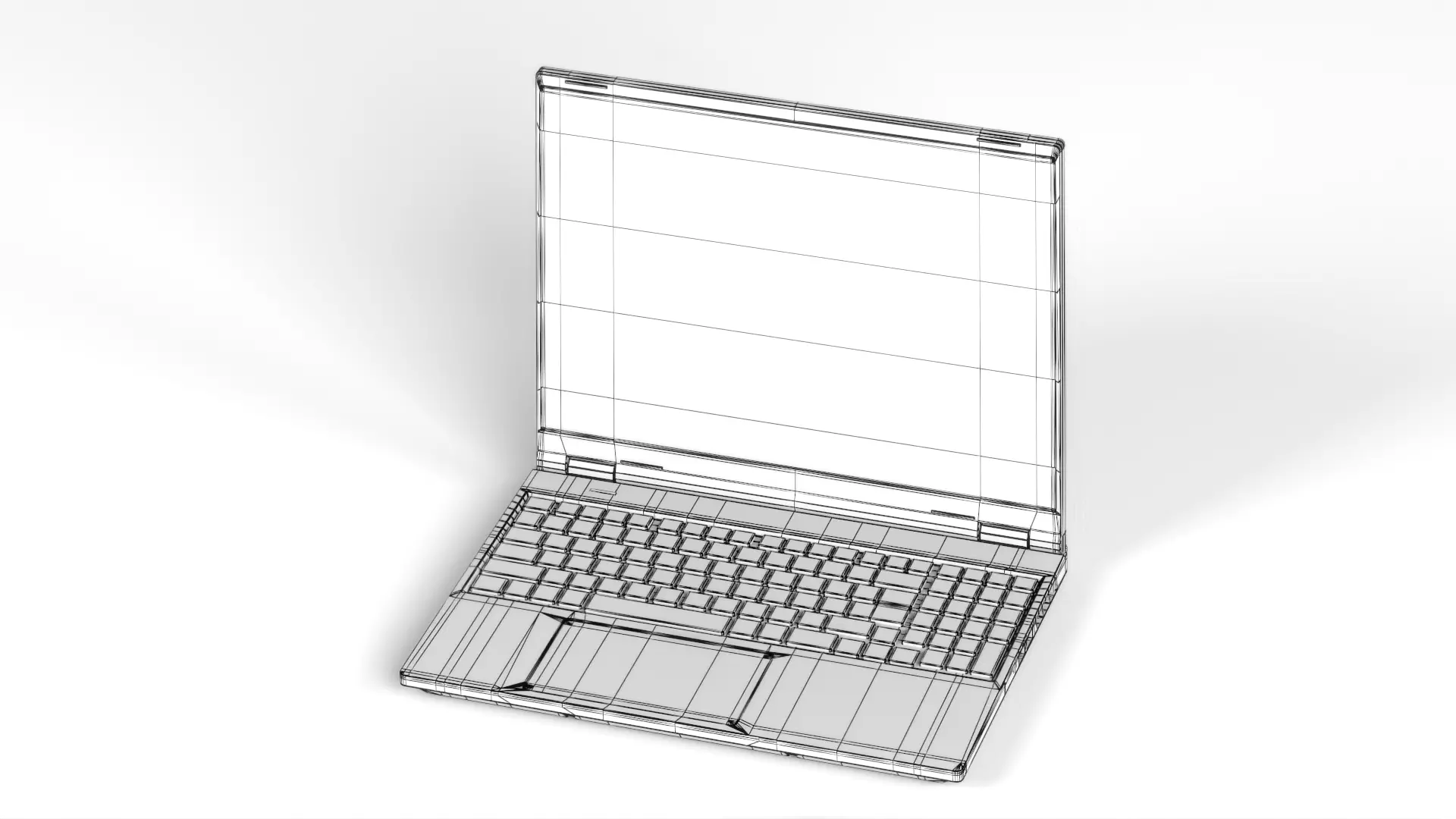 Acer Predator Helios 16  Low-poly 3D model_30