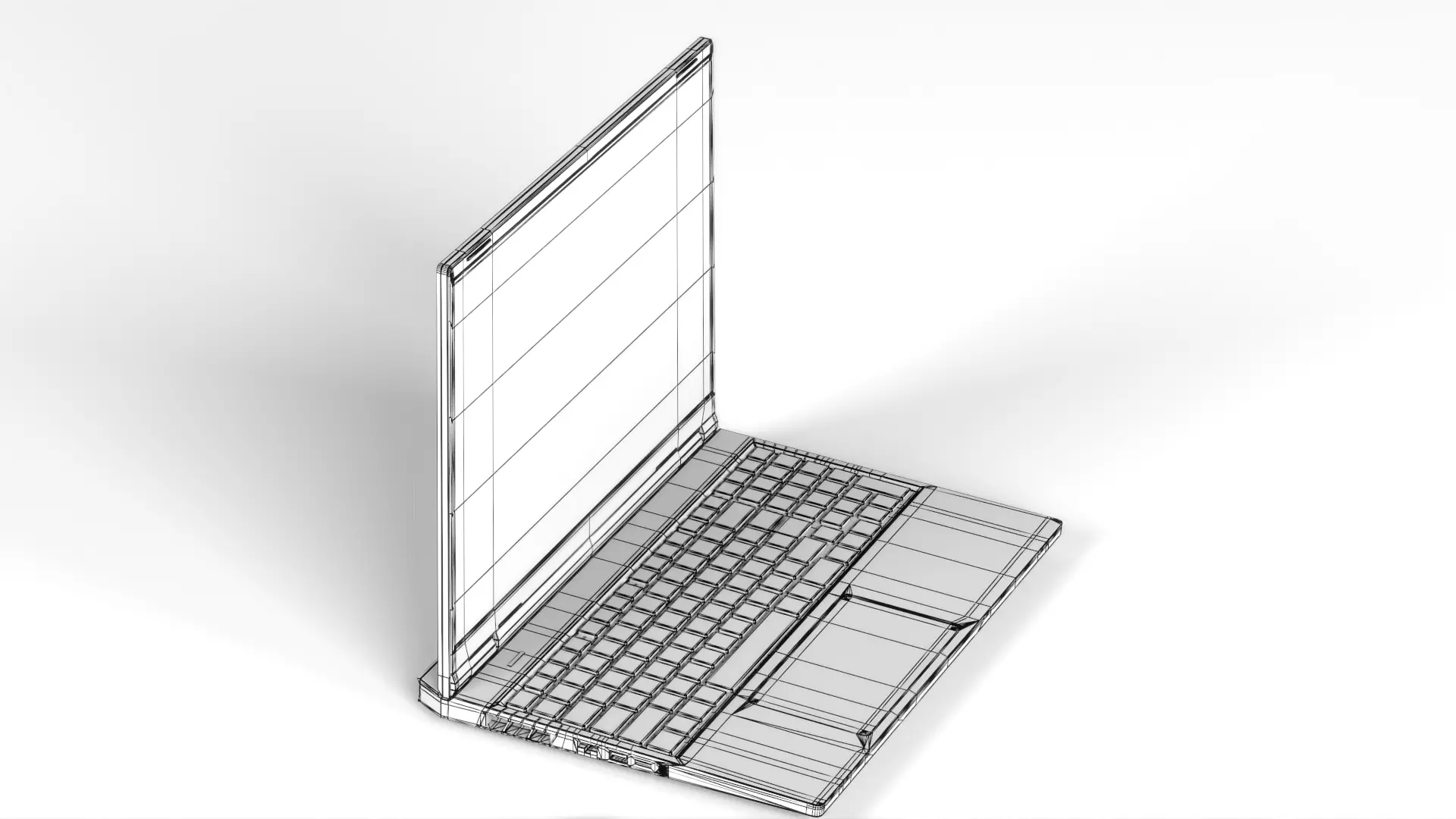 Acer Predator Helios 16  Low-poly 3D model_21