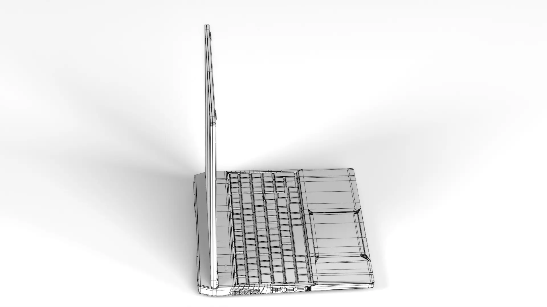 Acer Predator Helios 16  Low-poly 3D model_22