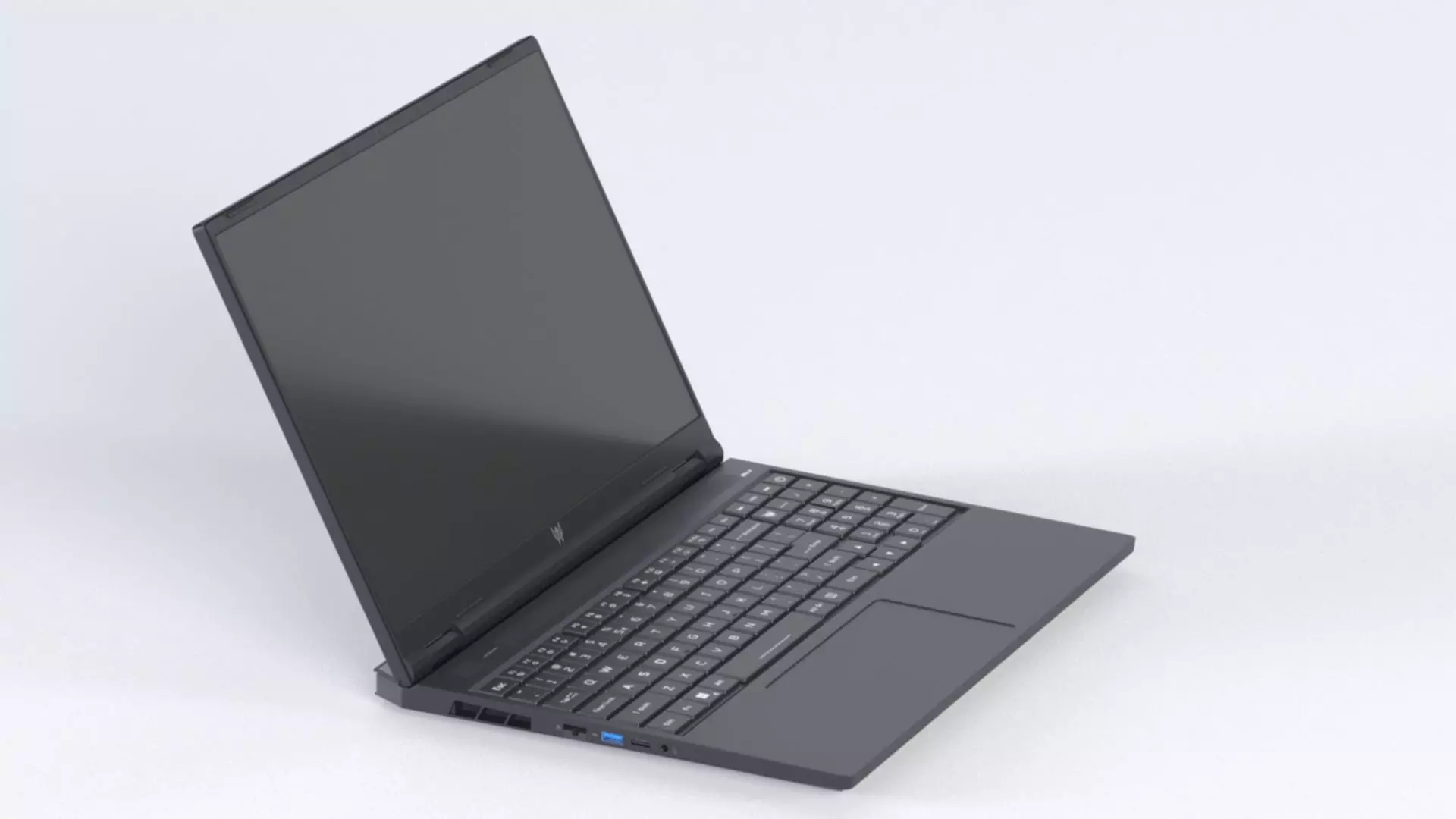 Acer Predator Helios 16  Low-poly 3D model_4