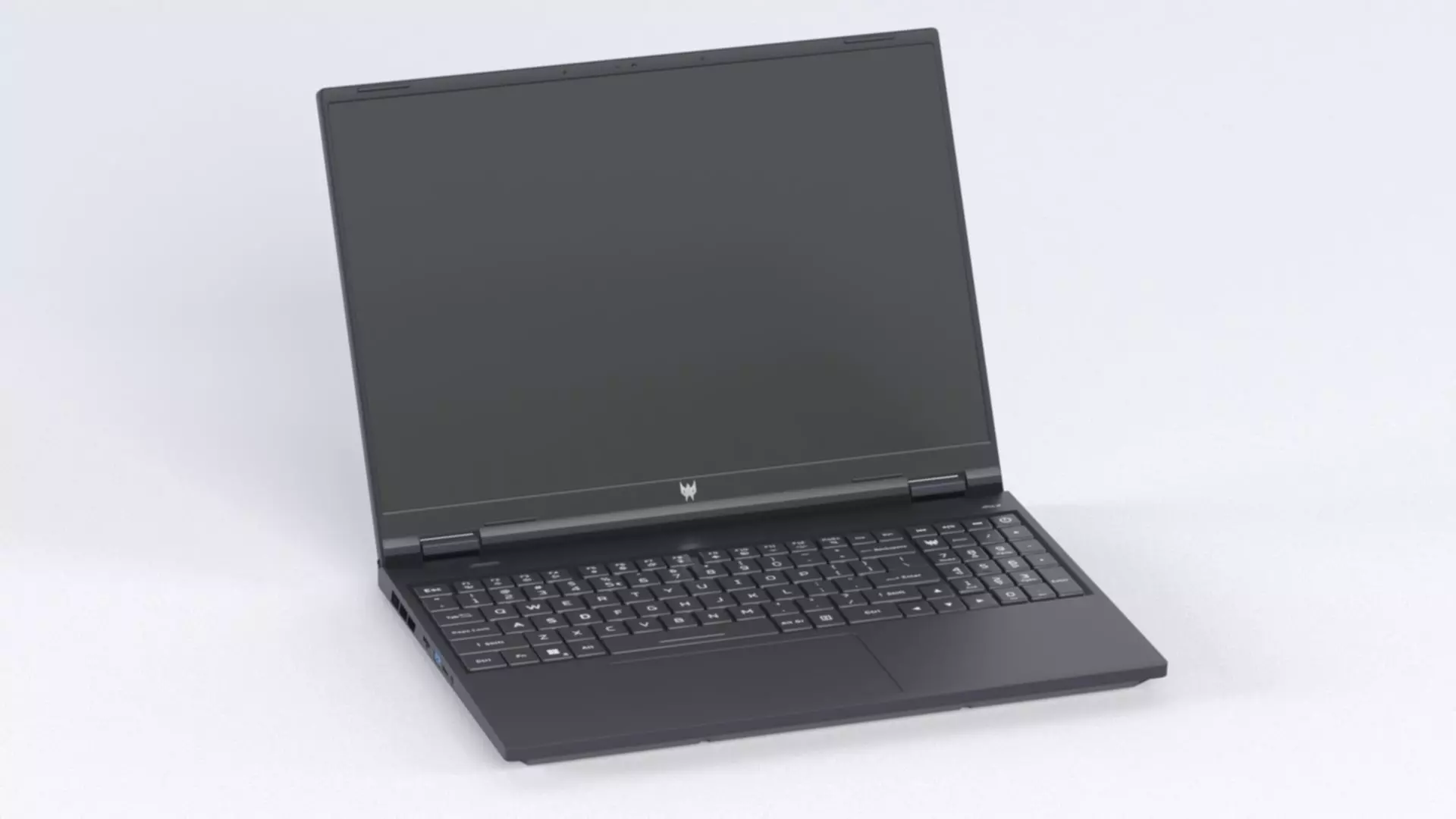 Acer Predator Helios 16  Low-poly 3D model_2