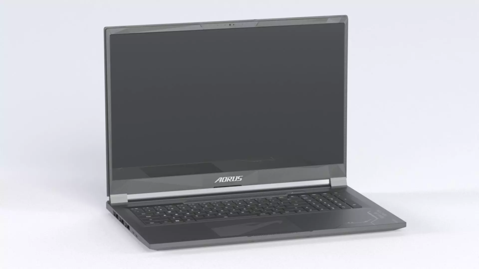 Gigabyte NB Gbt Aorus 17x AZF-B5DE665P 17 3  W11 240Hz Low-poly 3D model_2