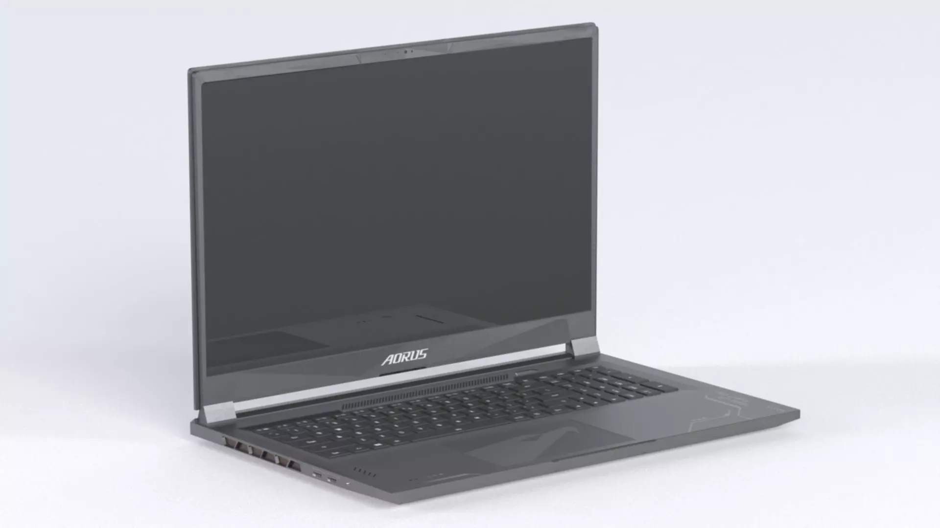 Gigabyte NB Gbt Aorus 17x AZF-B5DE665P 17 3  W11 240Hz Low-poly 3D model_3