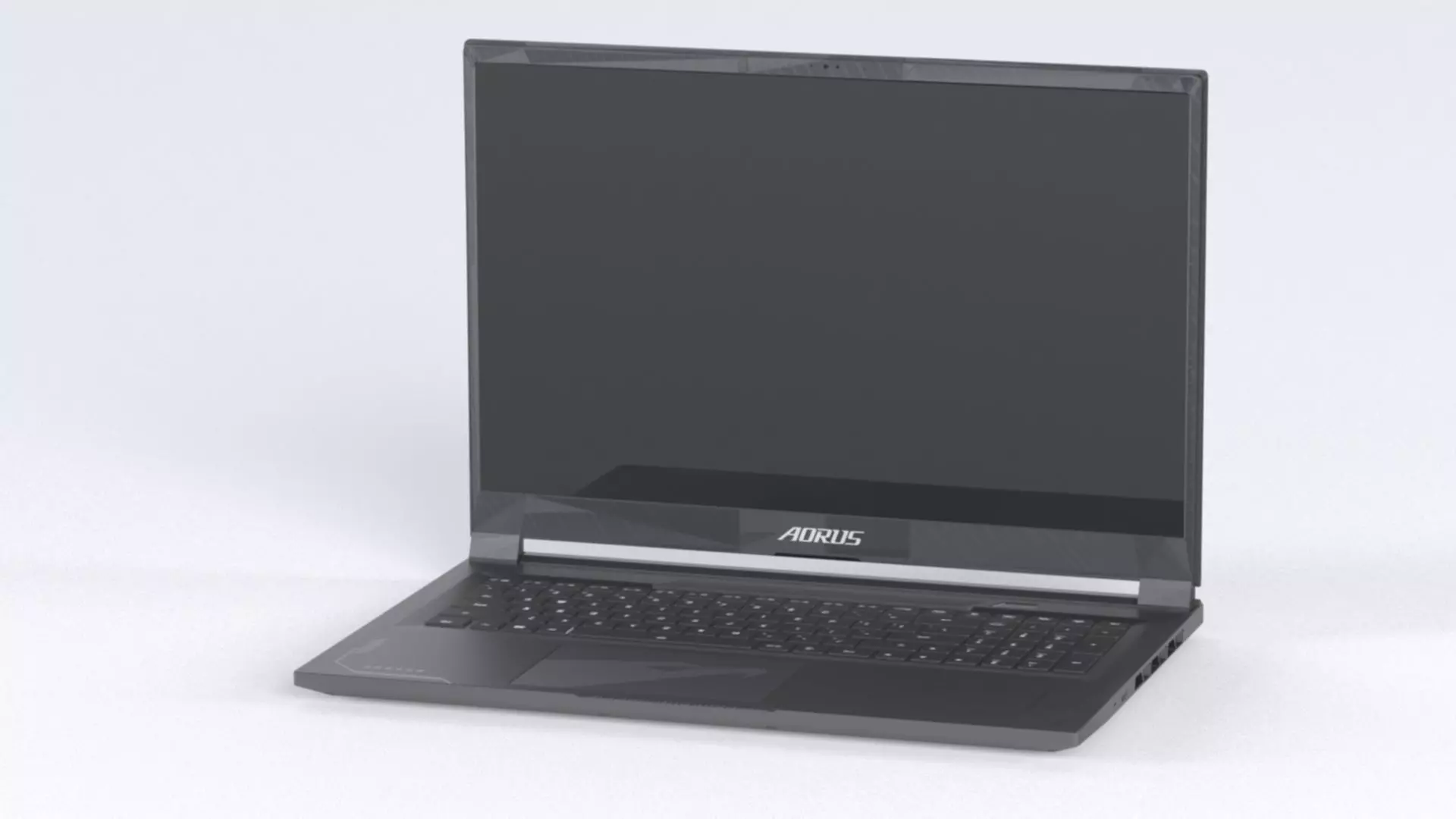 Gigabyte NB Gbt Aorus 17x AZF-B5DE665P 17 3  W11 240Hz Low-poly 3D model_13