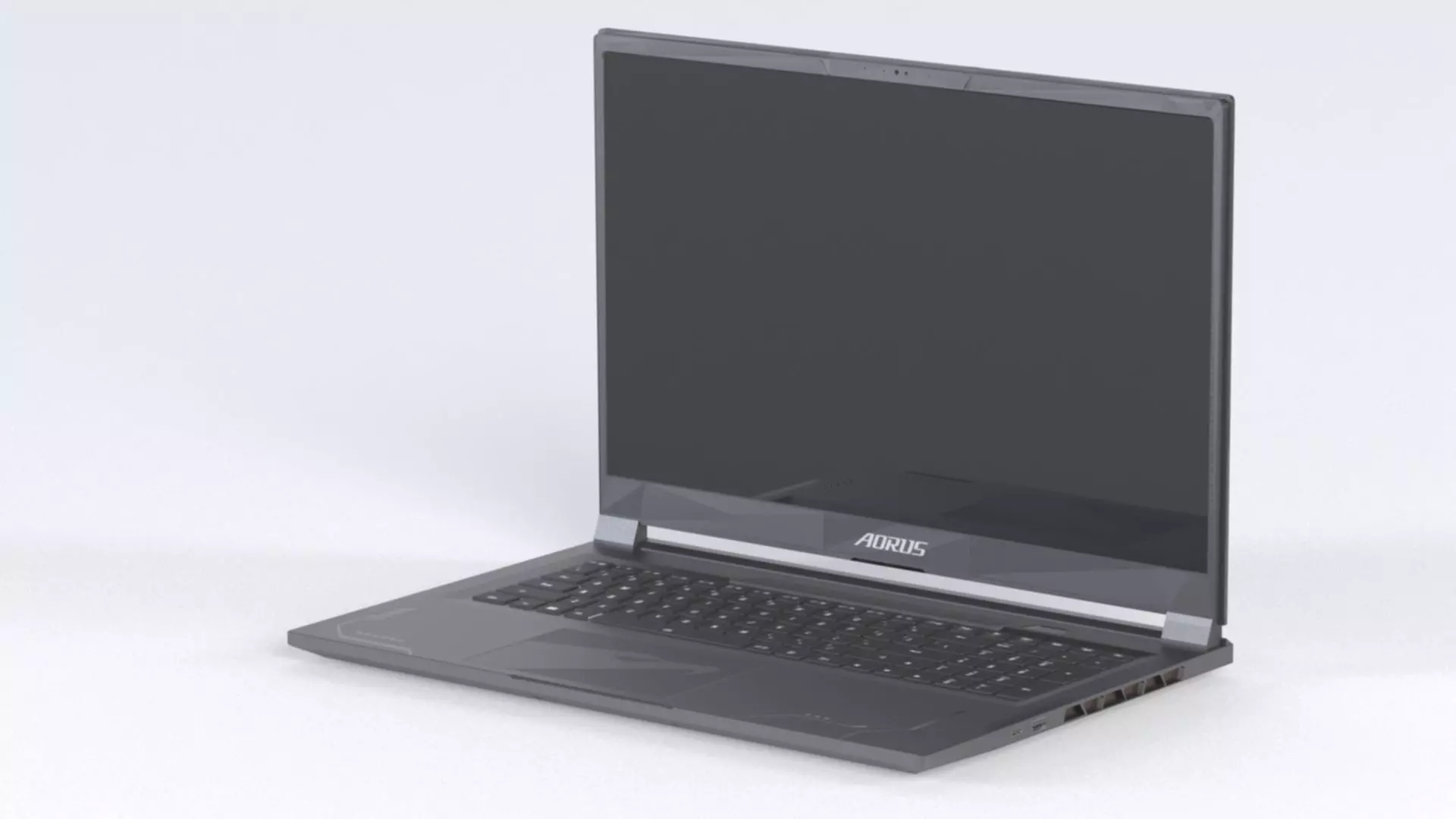 Gigabyte NB Gbt Aorus 17x AZF-B5DE665P 17 3  W11 240Hz Low-poly 3D model_12