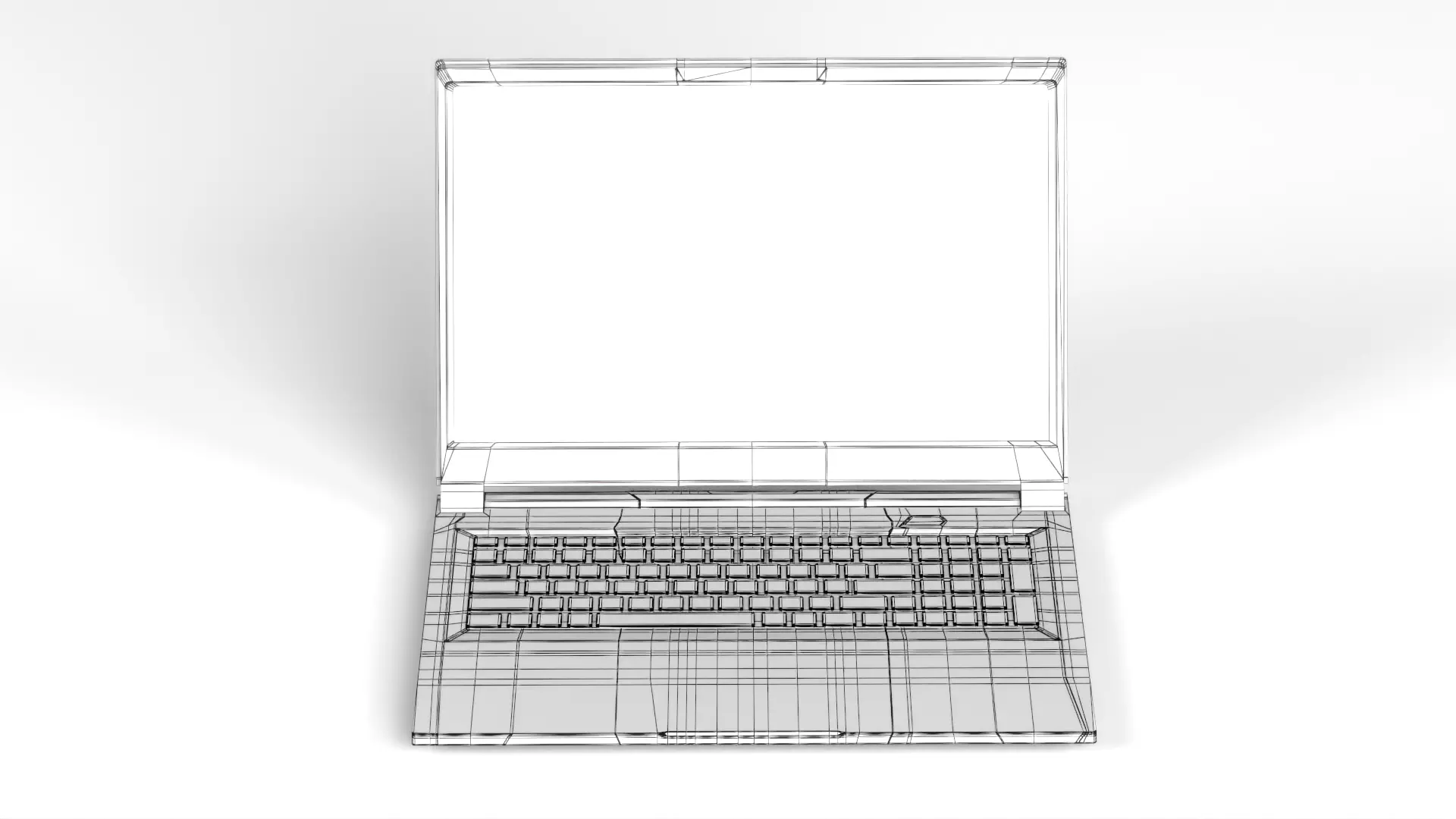 Gigabyte NB Gbt Aorus 17x AZF-B5DE665P 17 3  W11 240Hz Low-poly 3D model_17