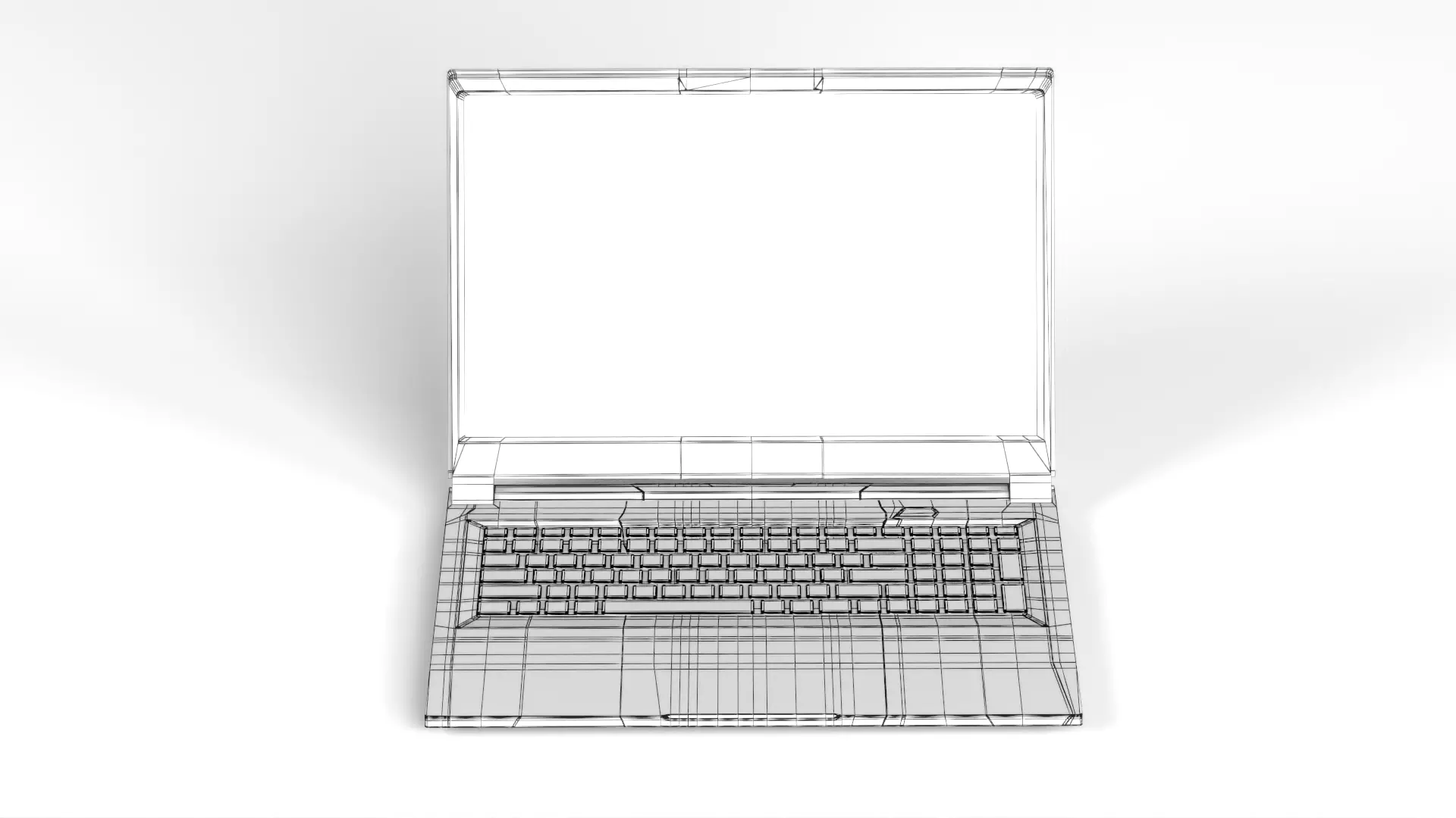 Gigabyte NB Gbt Aorus 17x AZF-B5DE665P 17 3  W11 240Hz Low-poly 3D model_32