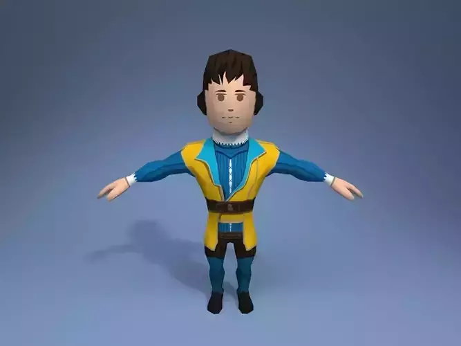 Medieval character liegeman 5