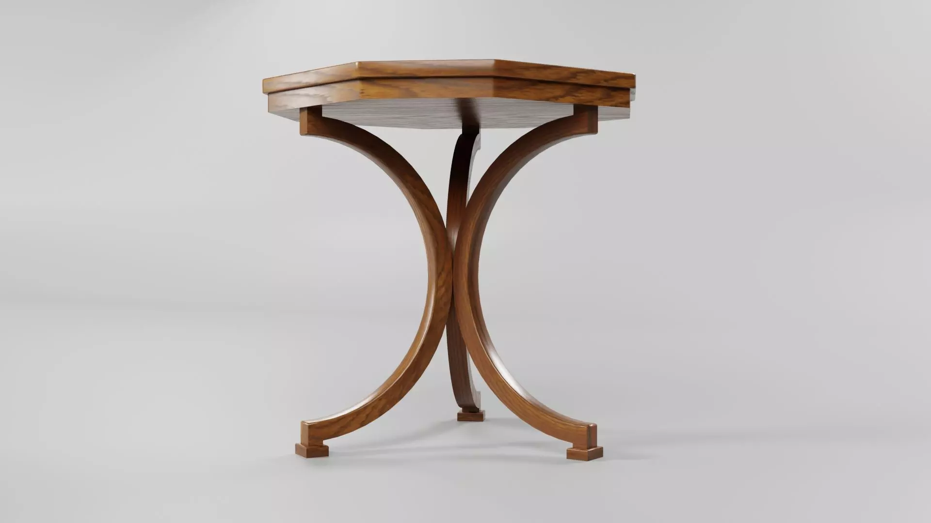 Octagon Table CG106 3D model_4