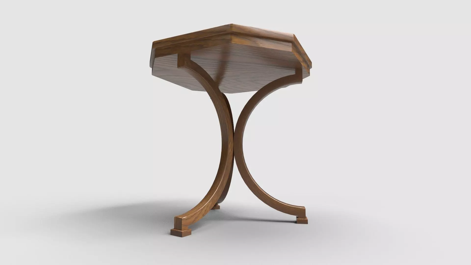 Octagon Table CG106 3D model_2