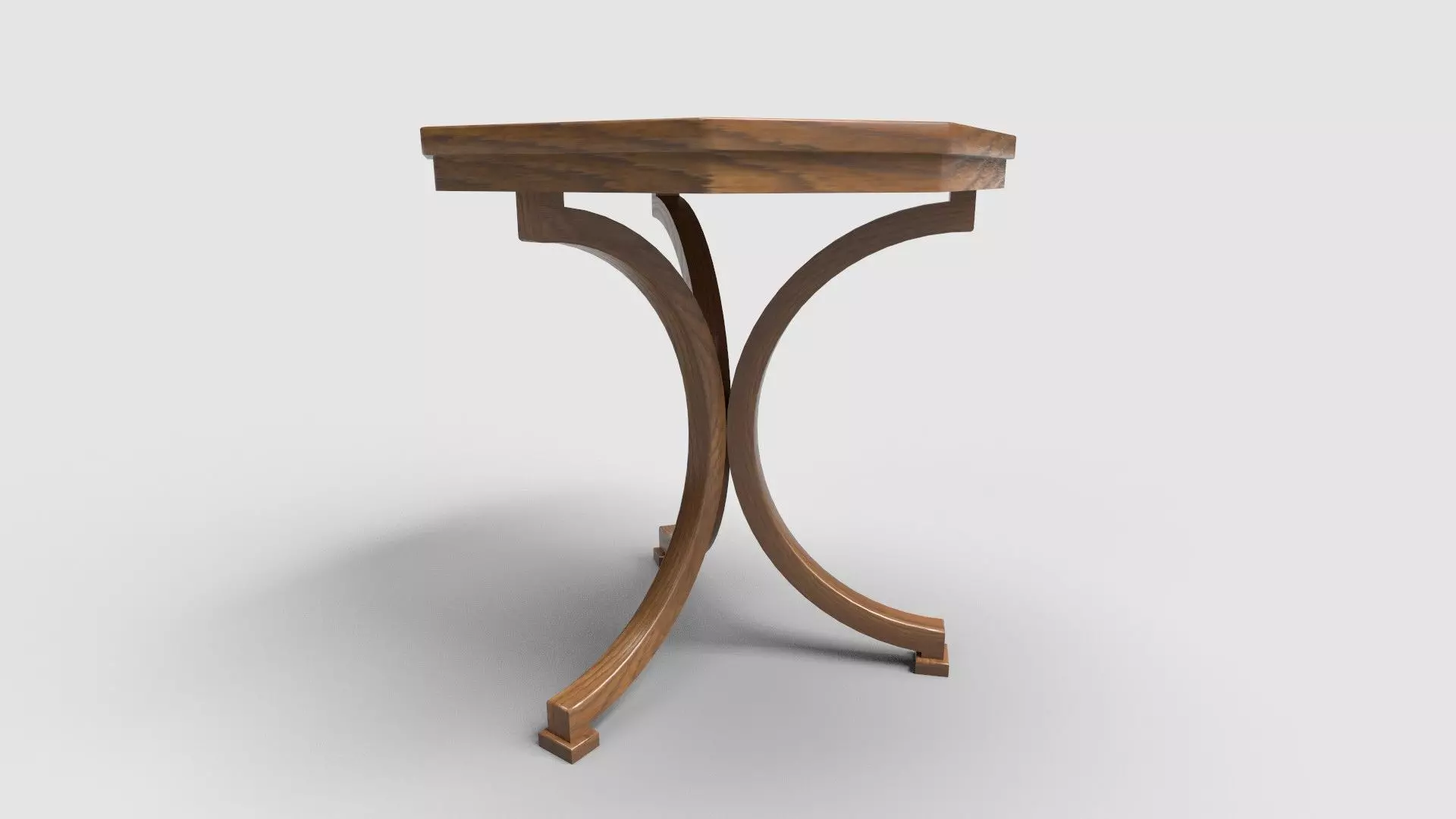 Octagon Table CG106 3D model_1