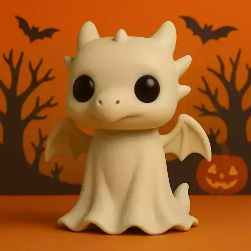 Dragon Fantasma de Halloween POP STL
