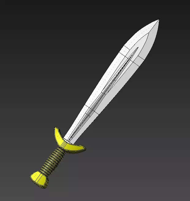 Spada greca Xiphos 3D print model_0