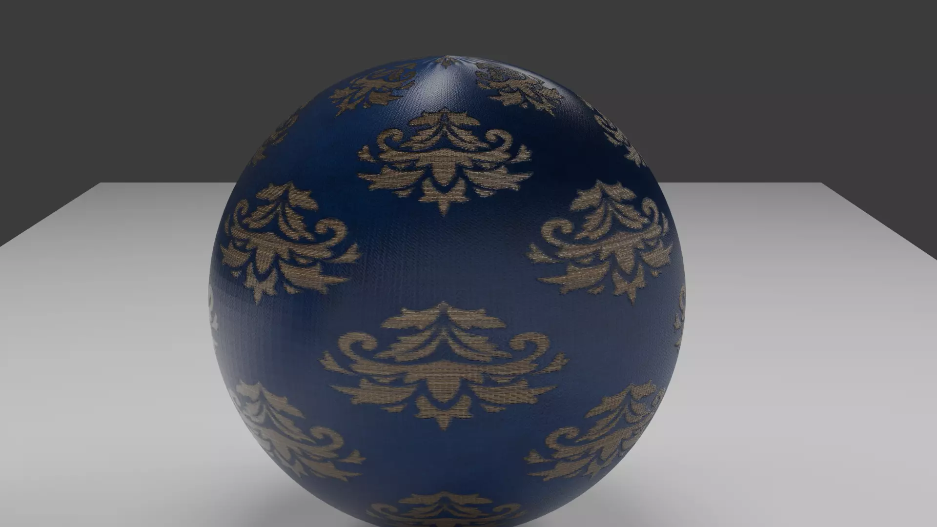 material Blue Medieval Fabric Texture_0