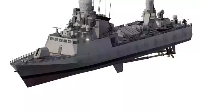 DETAILED GREEK NAVY CORVETTE
