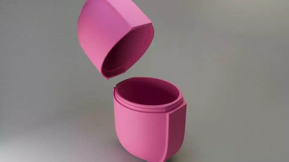 contour cube 3D print model_2