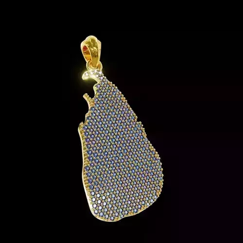 Sri Lanka Pendant 