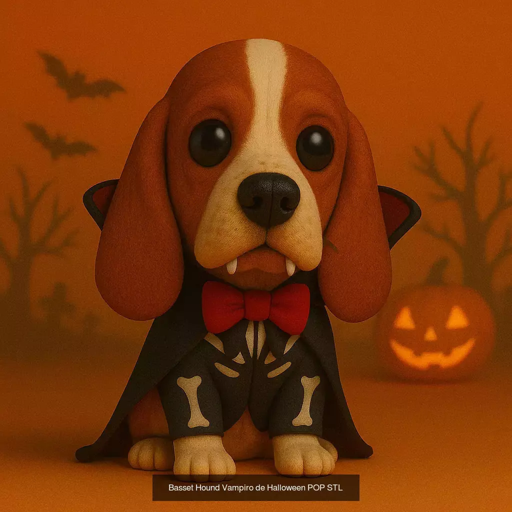 Mascotas de Halloween Terror en Estilo POP 3D Model Collection_80