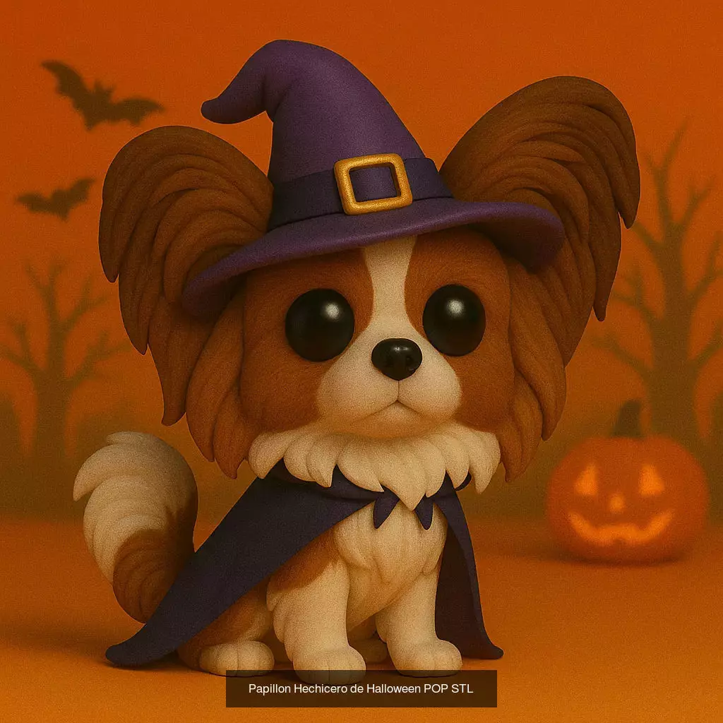 Mascotas de Halloween Terror en Estilo POP 3D Model Collection_31