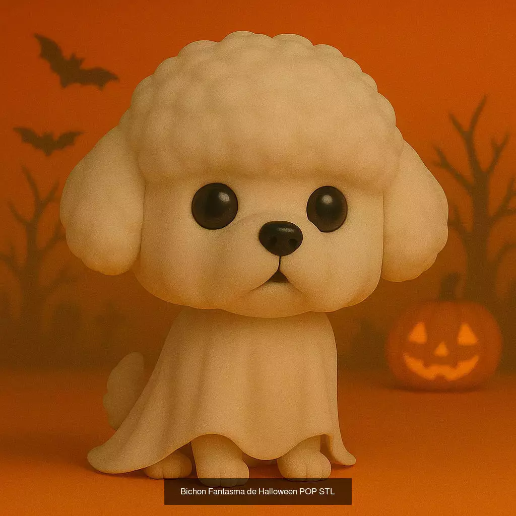 Mascotas de Halloween Terror en Estilo POP 3D Model Collection_78