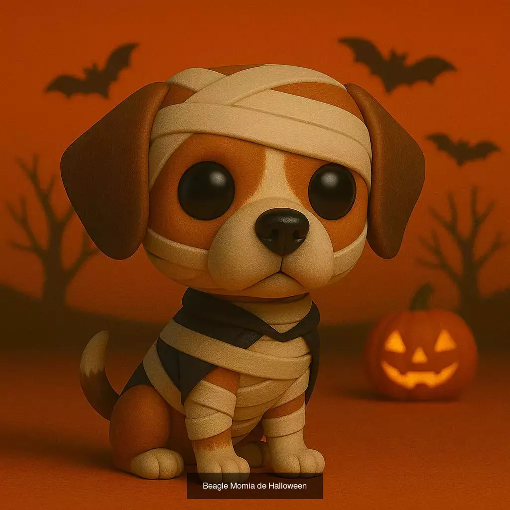 Mascotas de Halloween Terror en Estilo POP 3D Model Collection_79