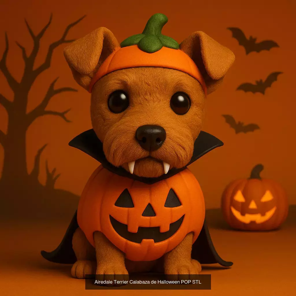 Mascotas de Halloween Terror en Estilo POP 3D Model Collection_83