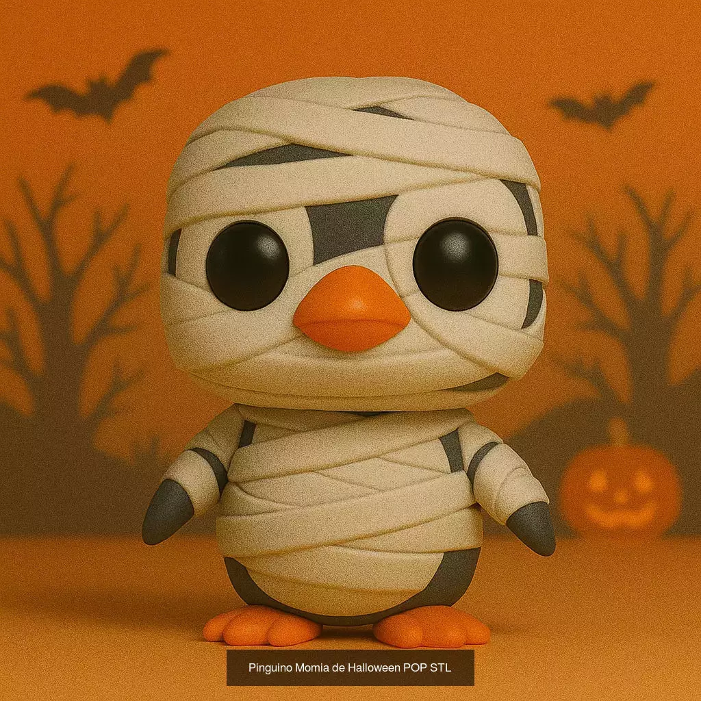 Mascotas de Halloween Terror en Estilo POP 3D Model Collection_27