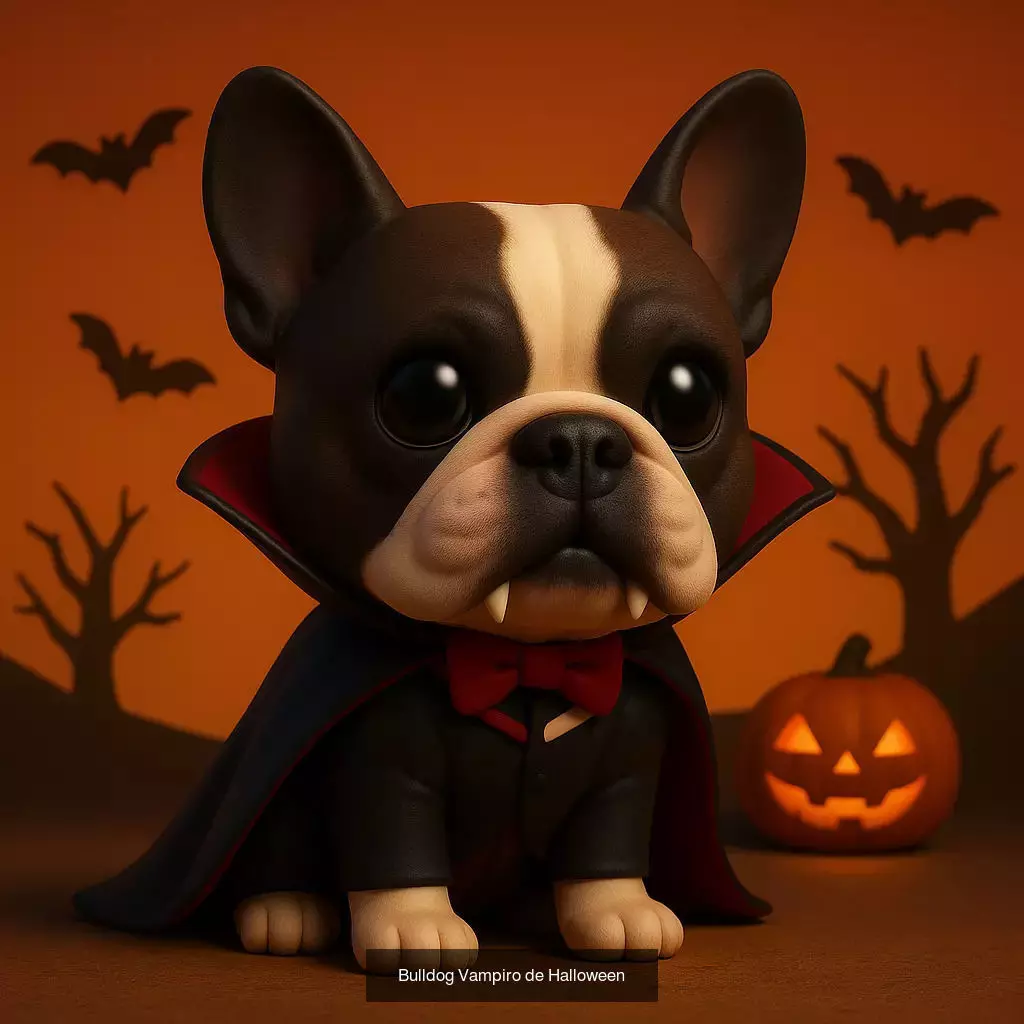Mascotas de Halloween Terror en Estilo POP 3D Model Collection_75