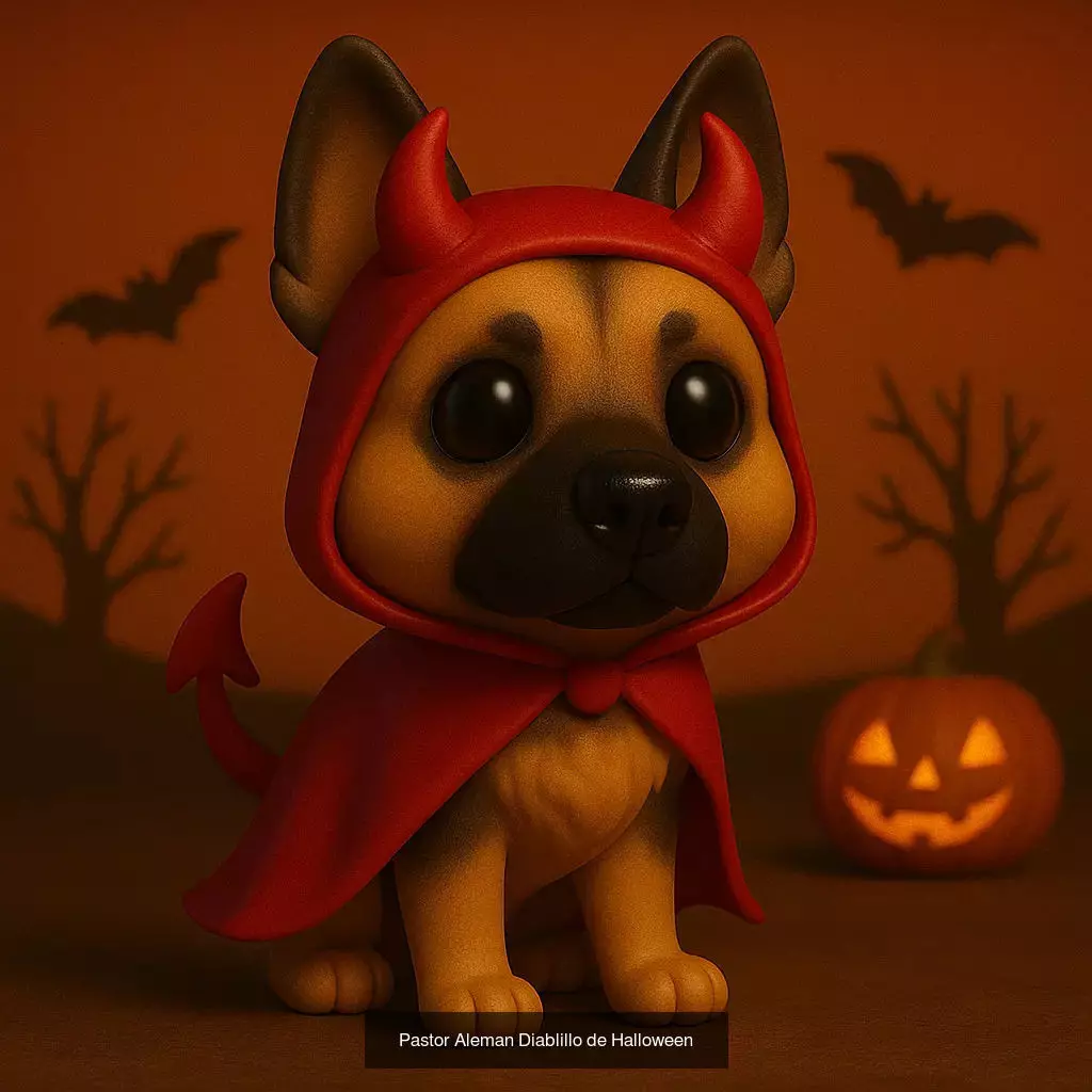 Mascotas de Halloween Terror en Estilo POP 3D Model Collection_30