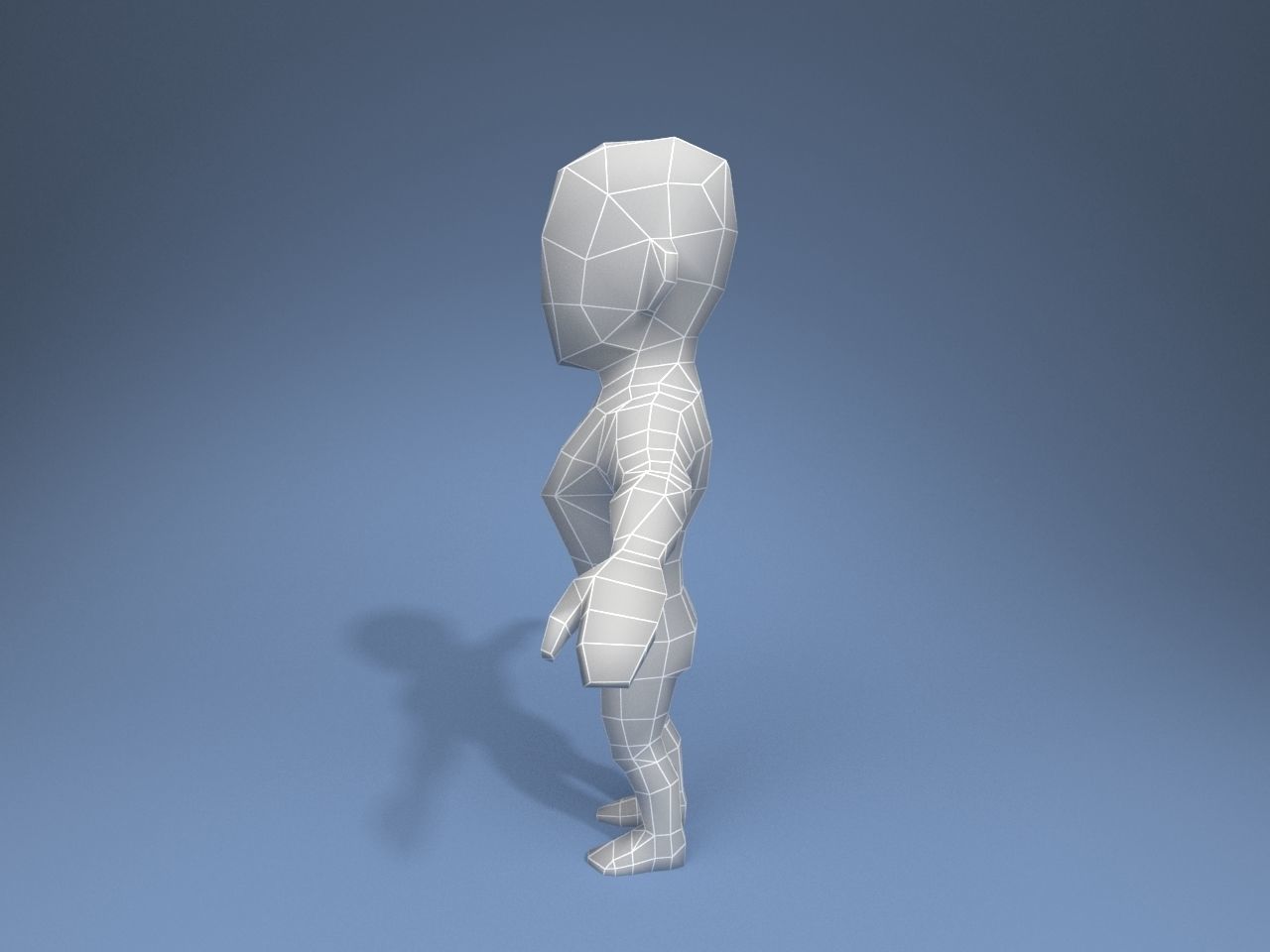 Medieval character duke 3 Low-poly 3D model_10